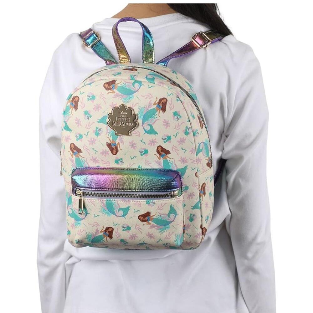 Disney The Little Mermaid Iridescent Backpack - Picture 4 of 13
